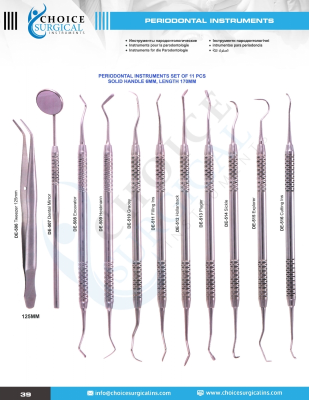 Periodontal Instruments